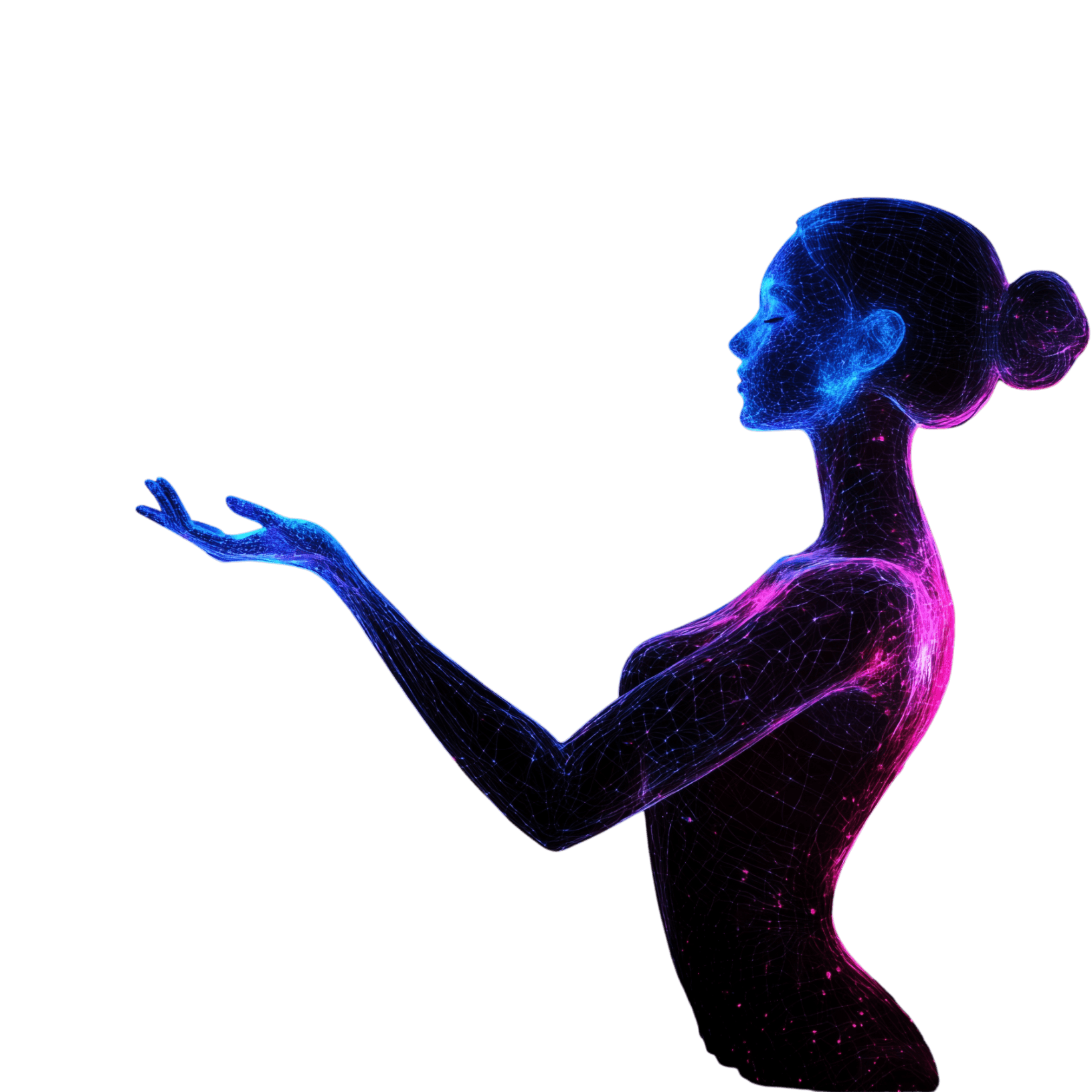 AI Sphere Background